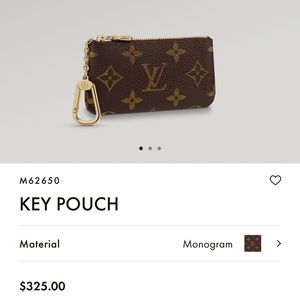 Louis Vuitton key pouch